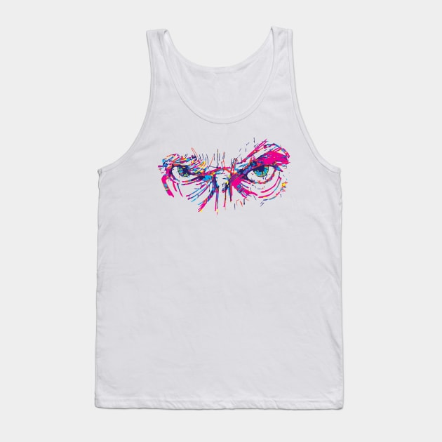 Capaleidoscope Tank Top by The Digital Monk